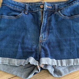 Denim Blue Women's Shorts